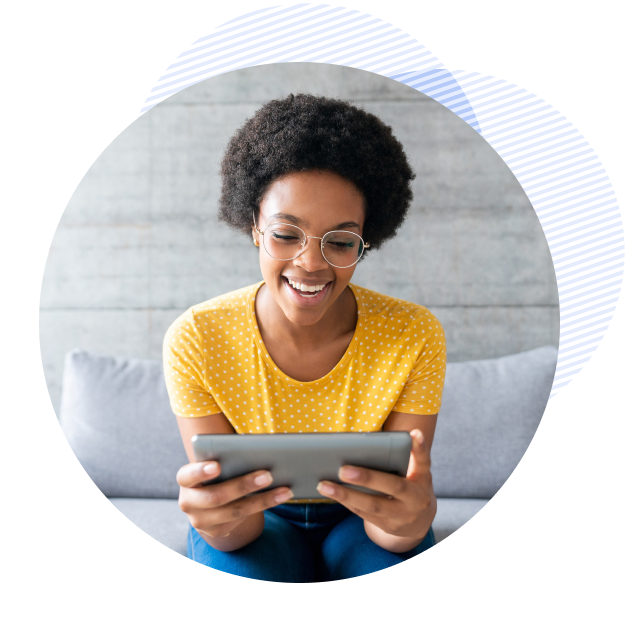 a female member access care online