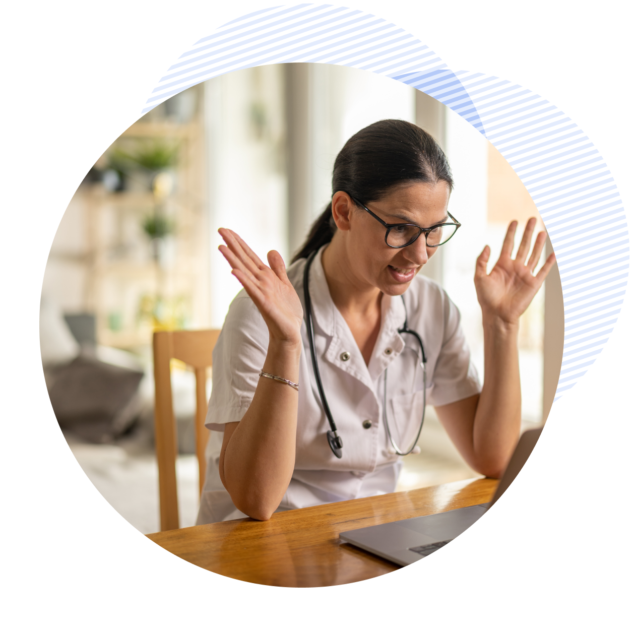 doctor providing virtual care